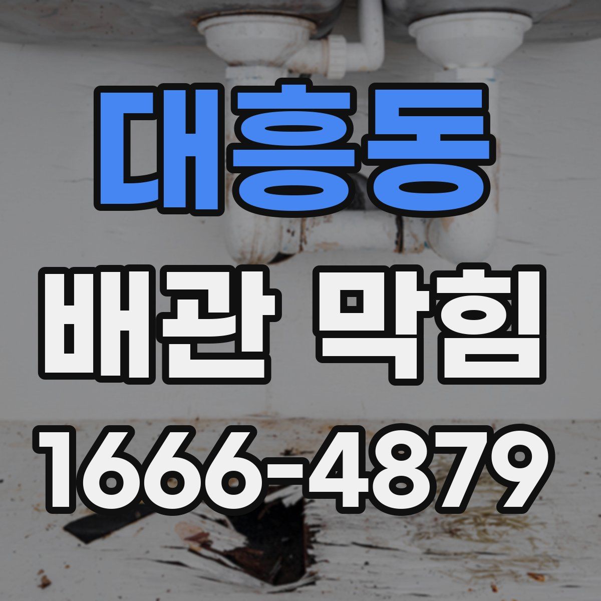 대흥동 배관 막힘
