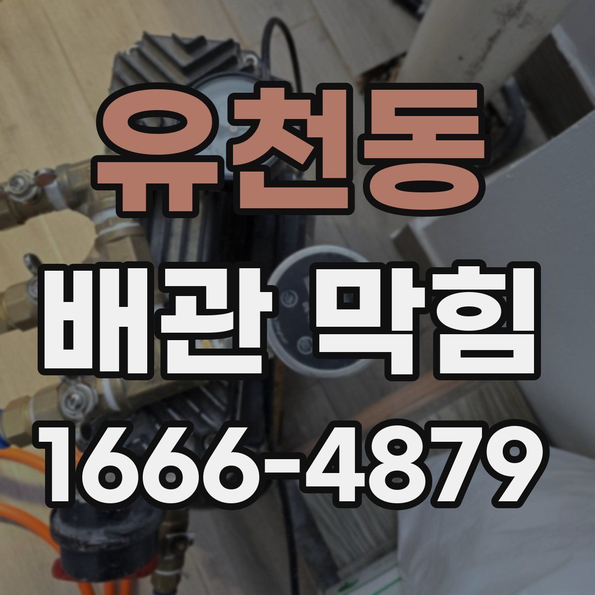 유천동 배관 막힘