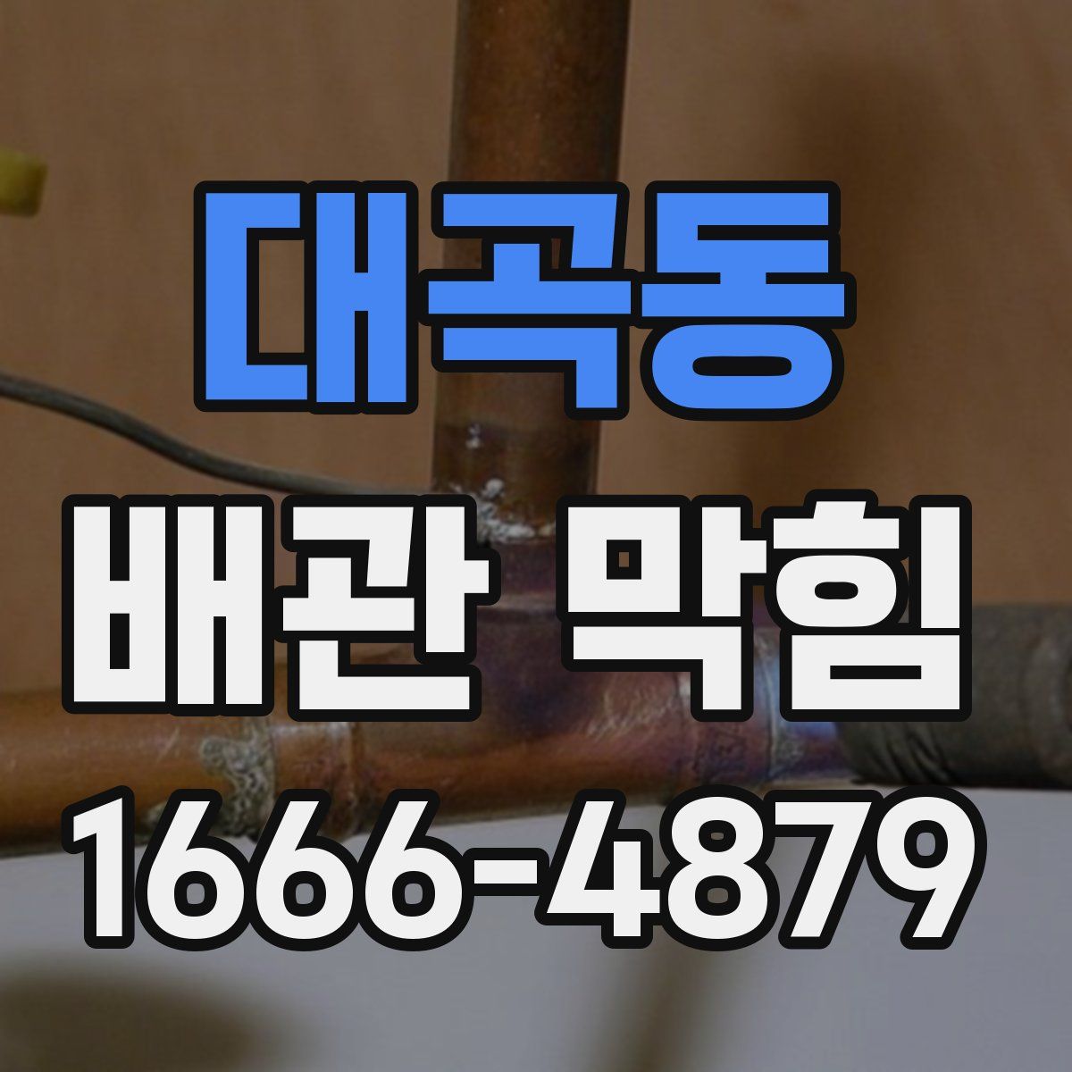 대곡동 배관 막힘