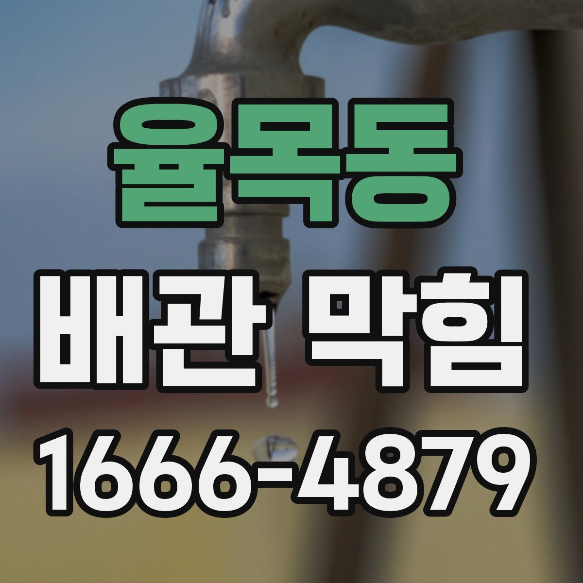 율목동 배관 막힘