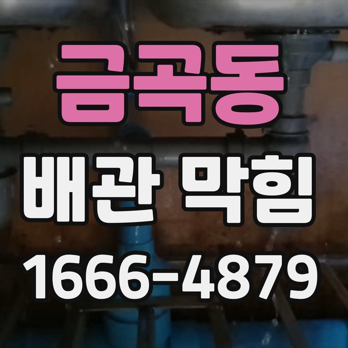 금곡동 배관 막힘