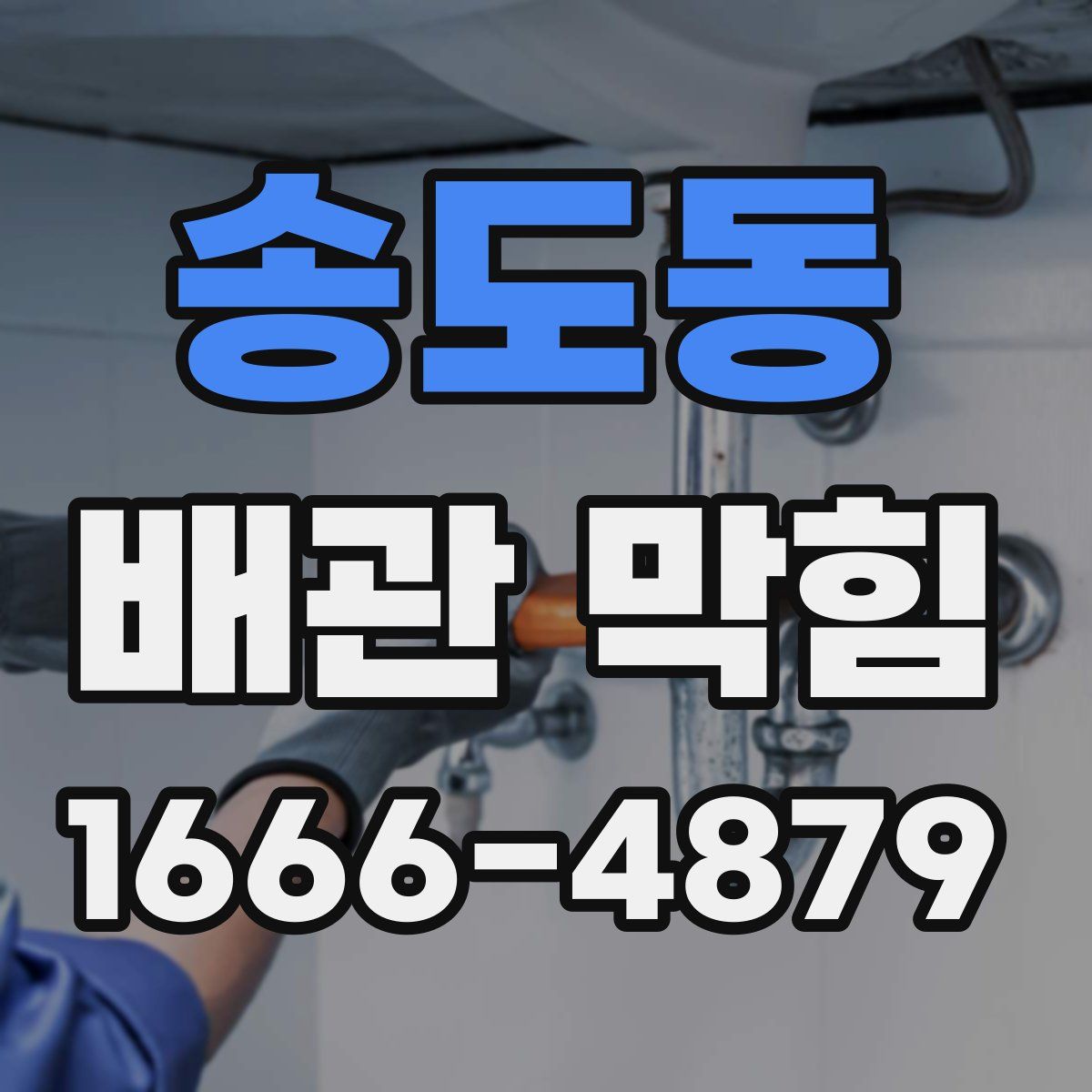 송도동 배관 막힘