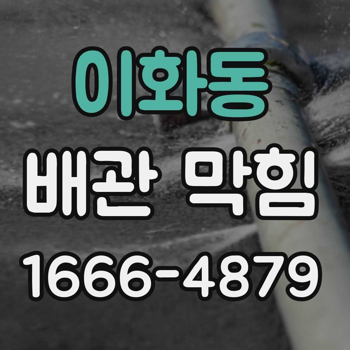 이화동 배관 막힘