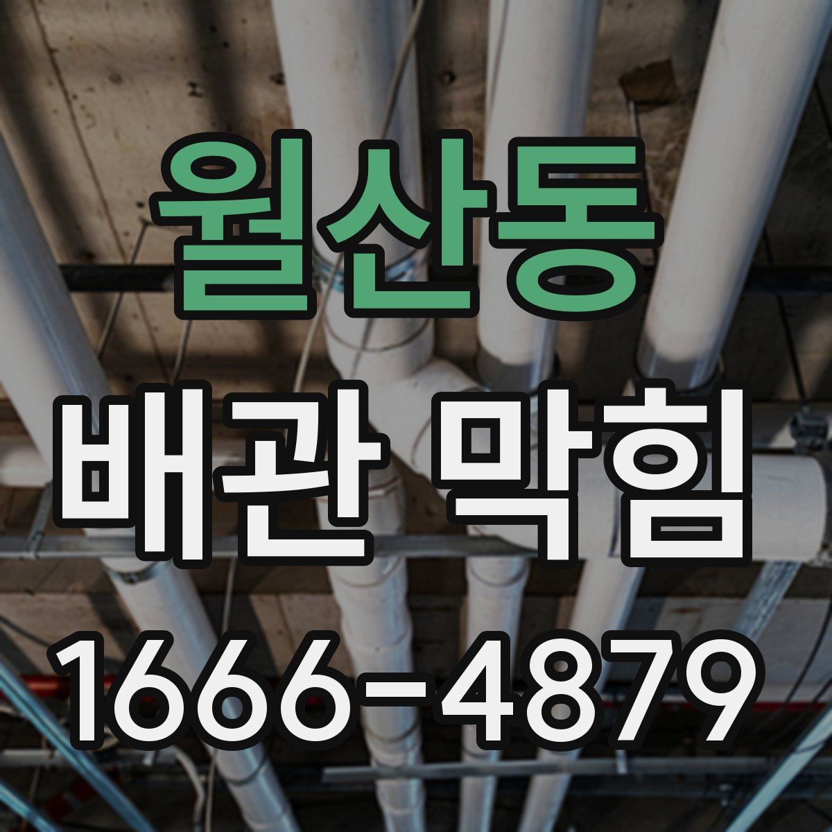 월산동 배관 막힘