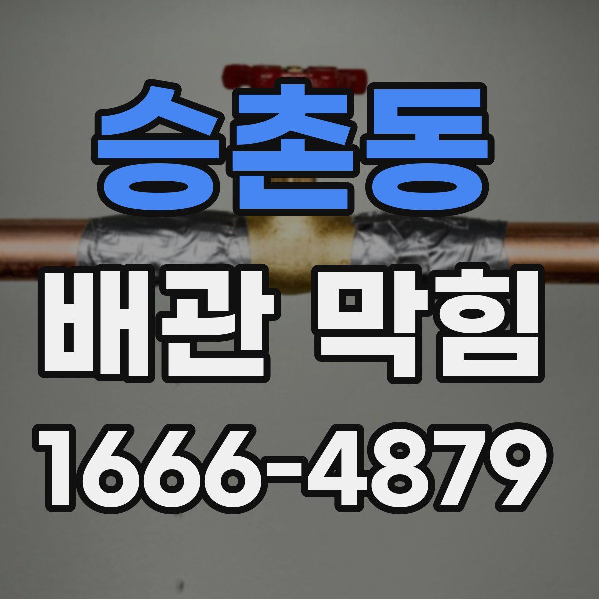 승촌동 배관 막힘