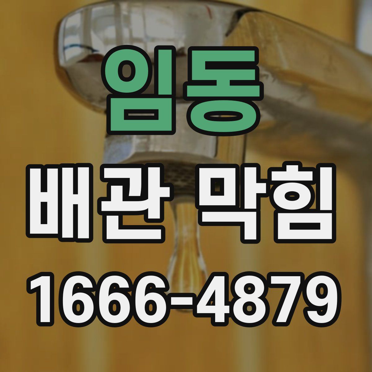 임동 배관 막힘