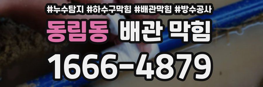 동림동 배관 막힘