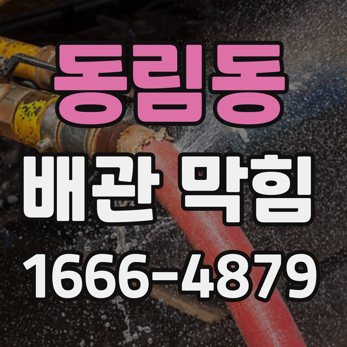 동림동 배관 막힘