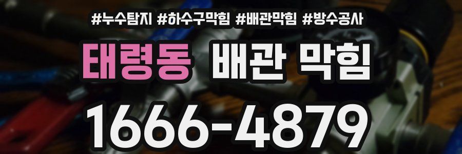 태령동 배관 막힘