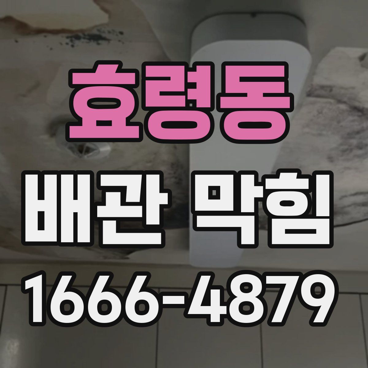 효령동 배관 막힘