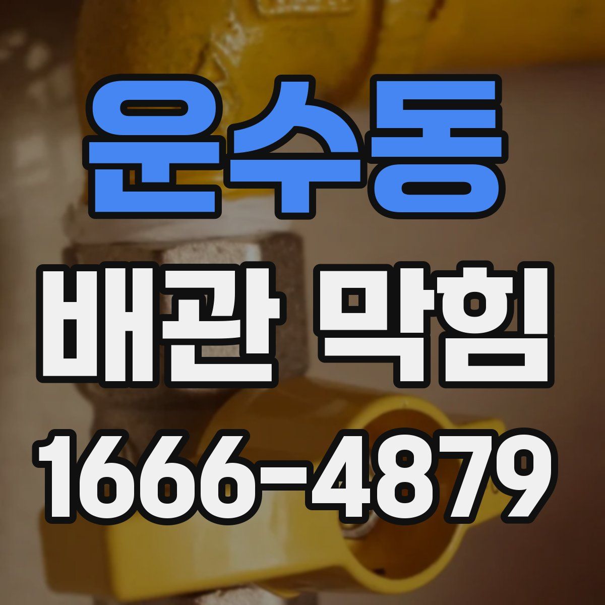 운수동 배관 막힘