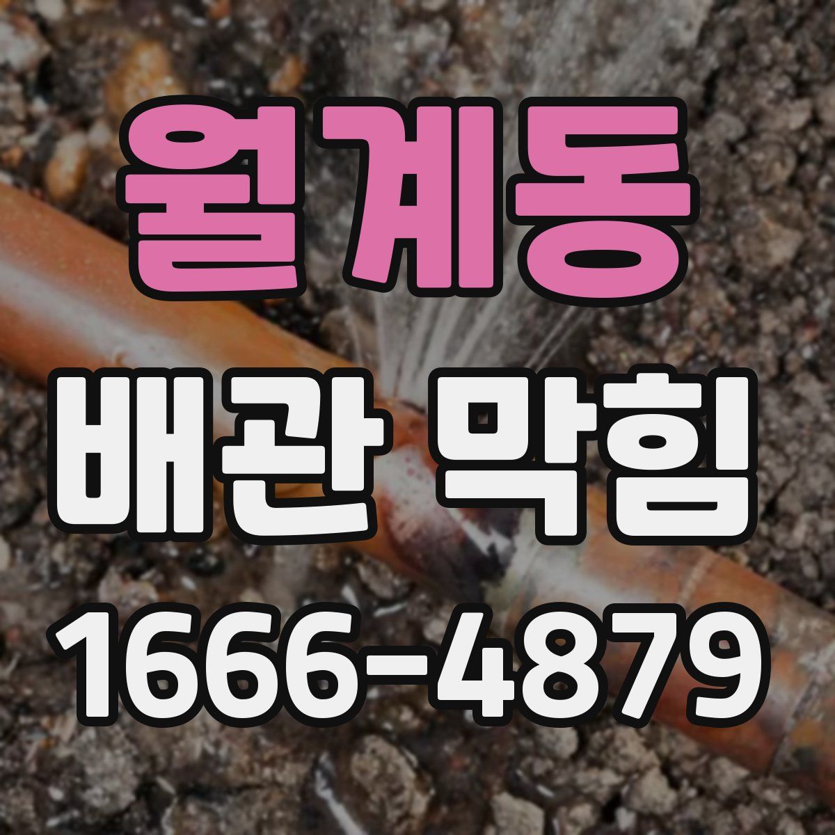 월계동 배관 막힘