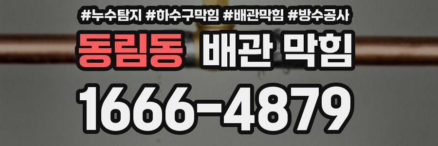 동림동 배관 막힘