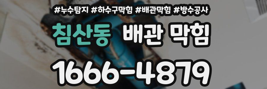 침산동 배관 막힘