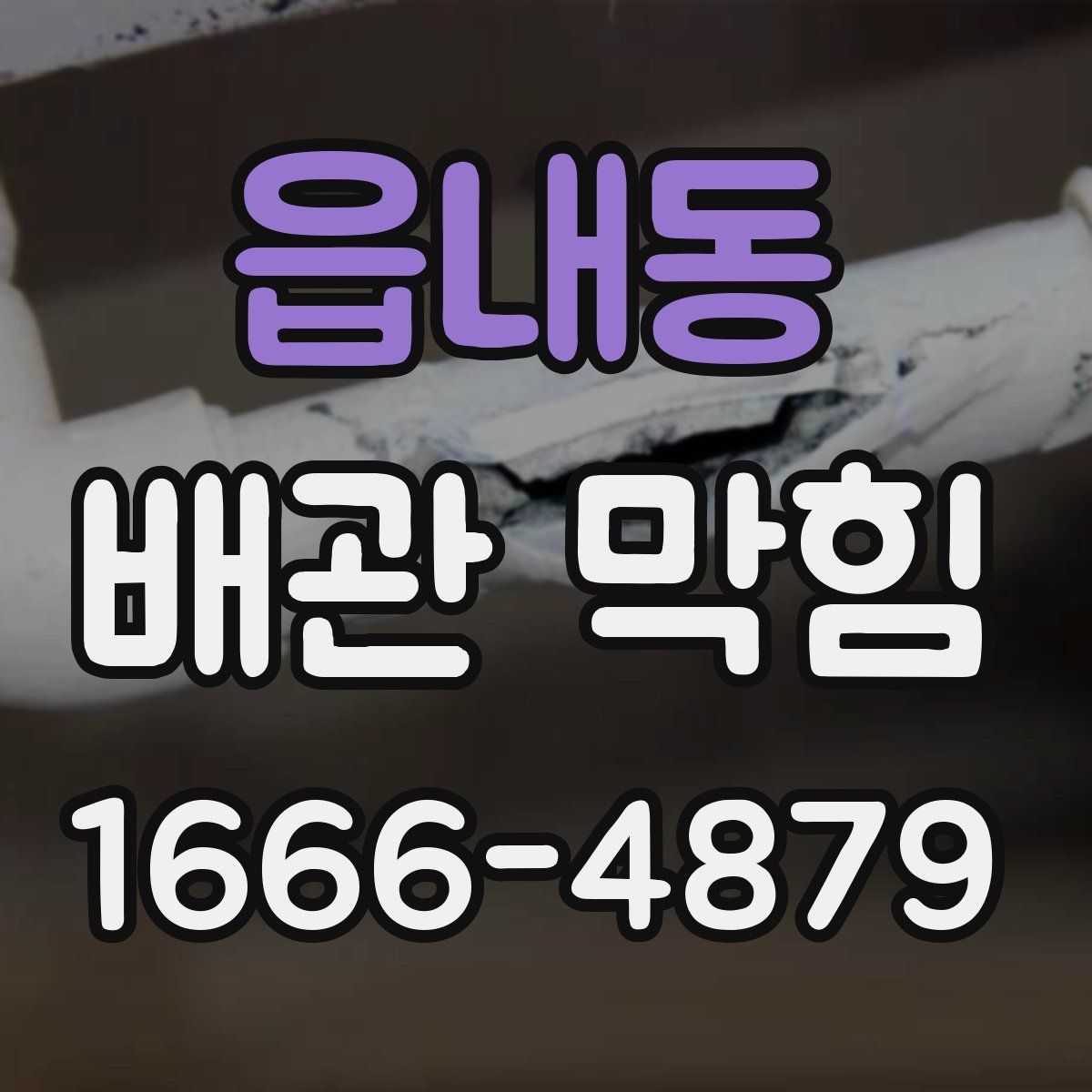 읍내동 배관 막힘