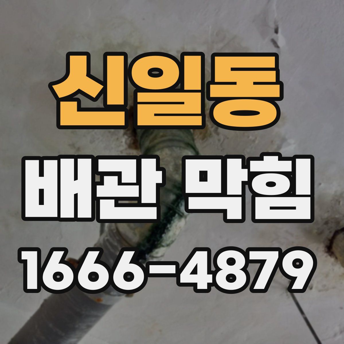신일동 배관 막힘