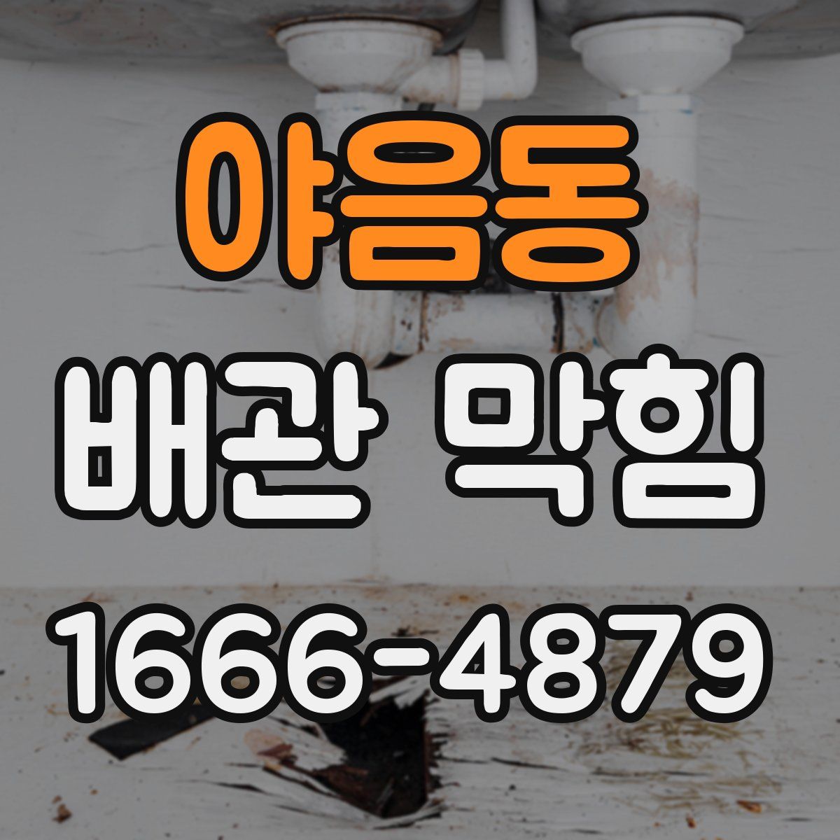 야음동 배관 막힘