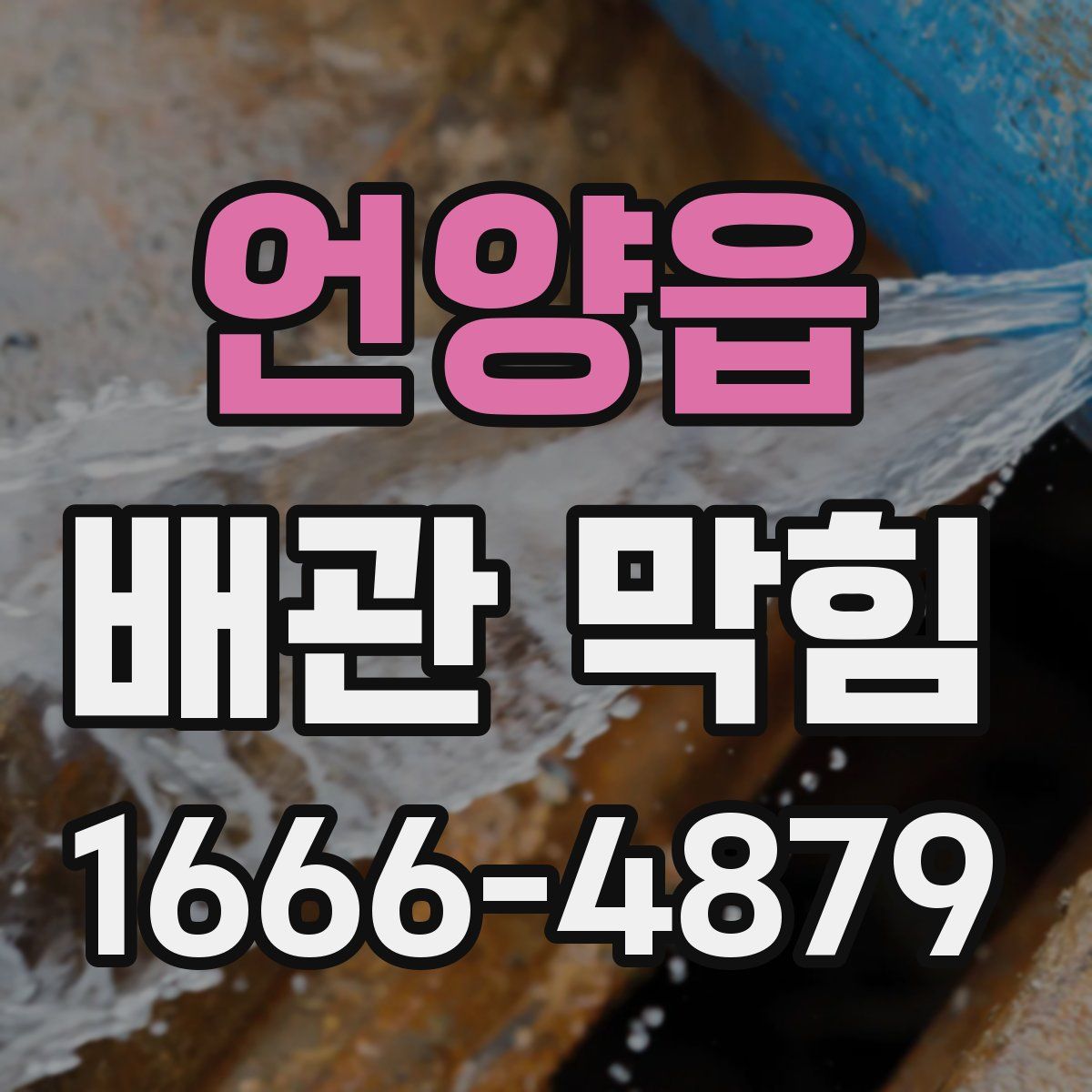 언양읍 배관 막힘