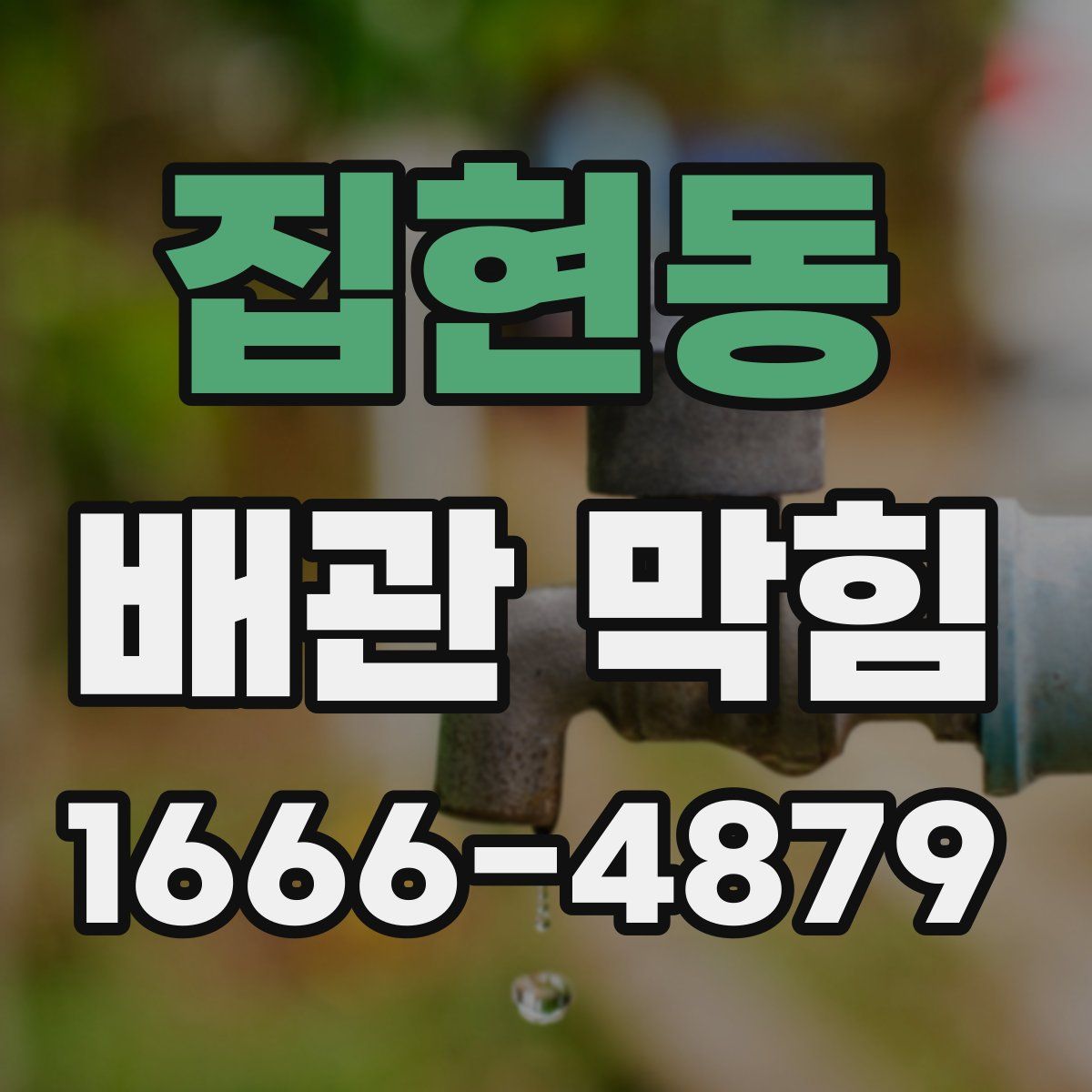 집현동 배관 막힘