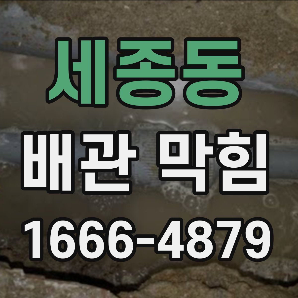 세종동 배관 막힘