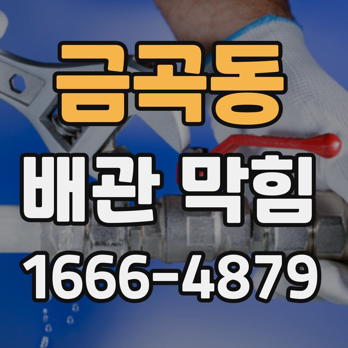 금곡동 배관 막힘