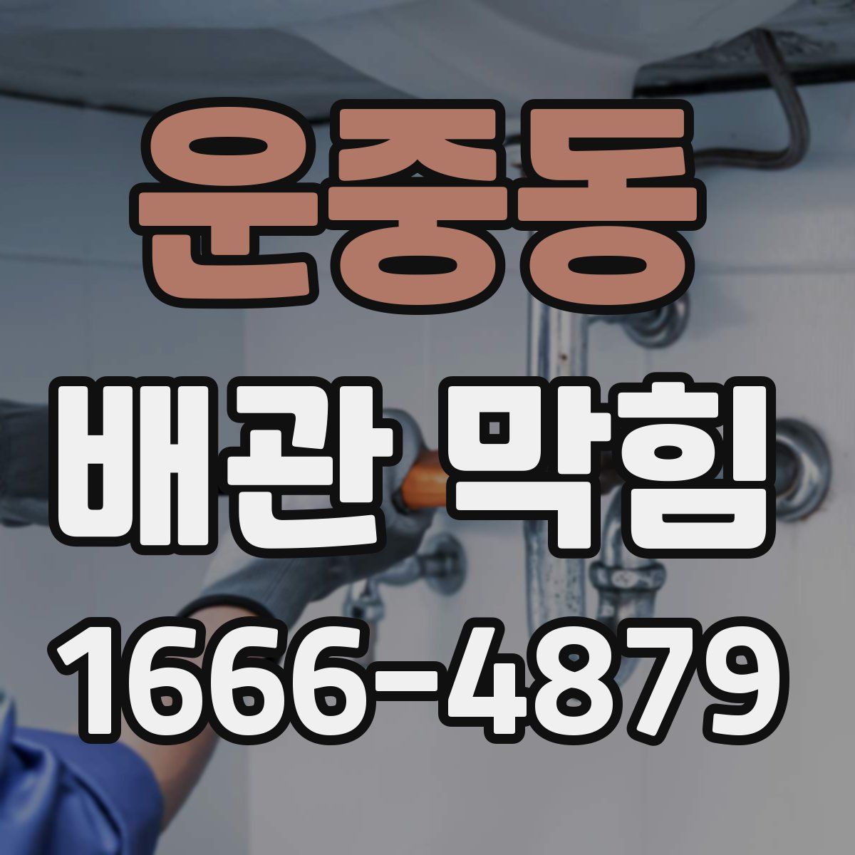 운중동 배관 막힘