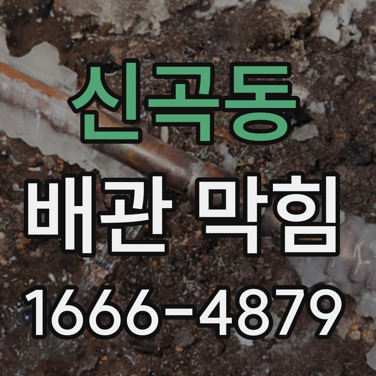 신곡동 배관 막힘