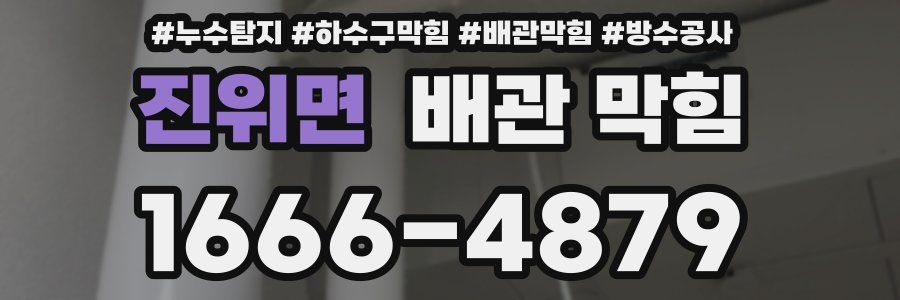 진위면 배관 막힘