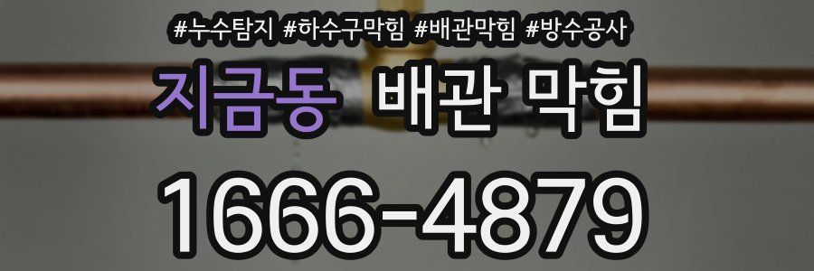 지금동 배관 막힘