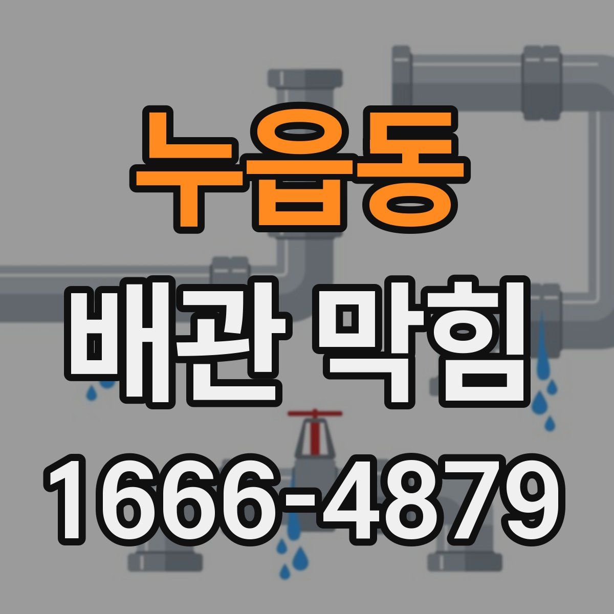 누읍동 배관 막힘