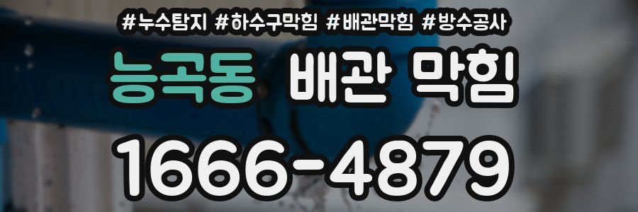 능곡동 배관 막힘