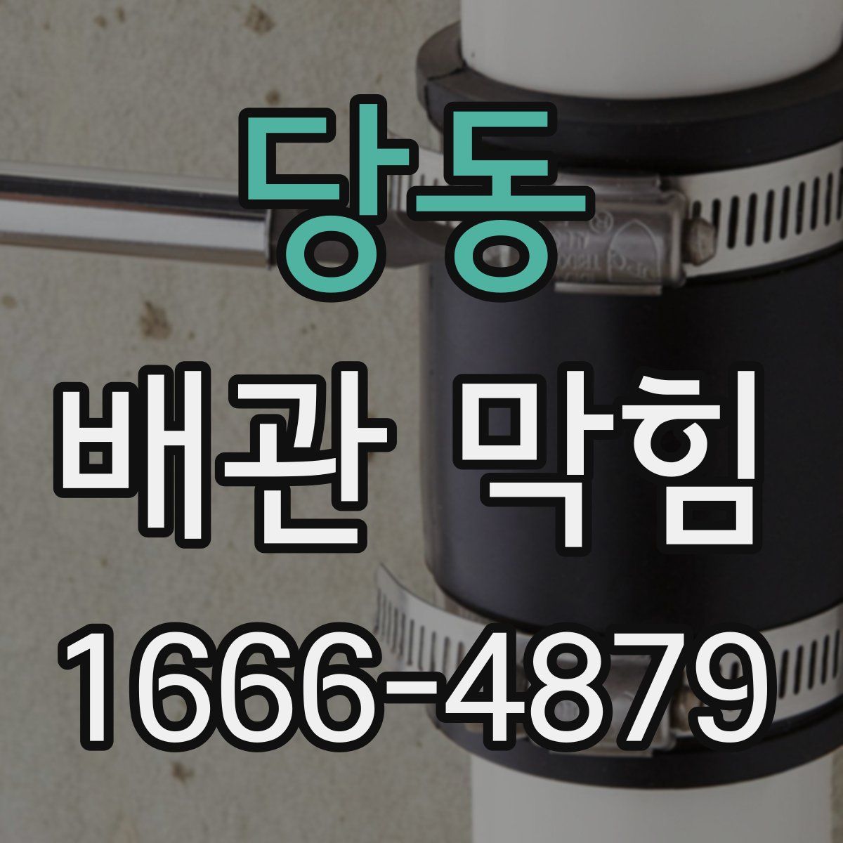 당동 배관 막힘