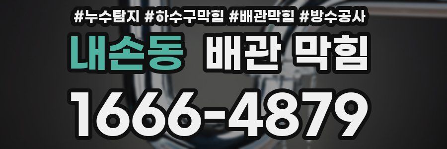 내손동 배관 막힘