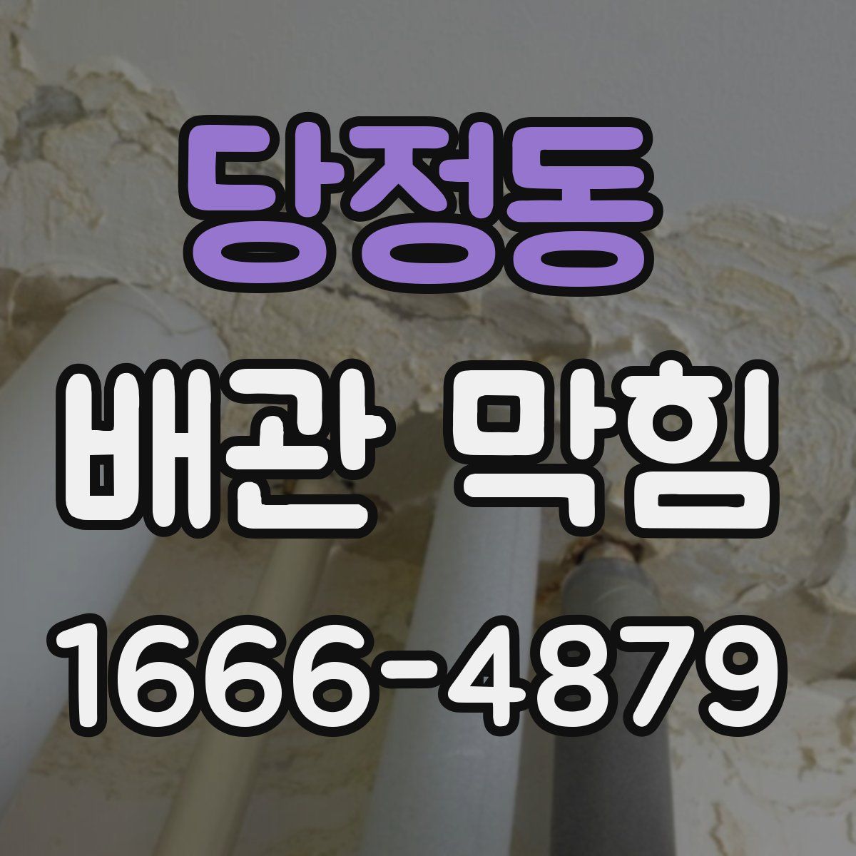 당정동 배관 막힘