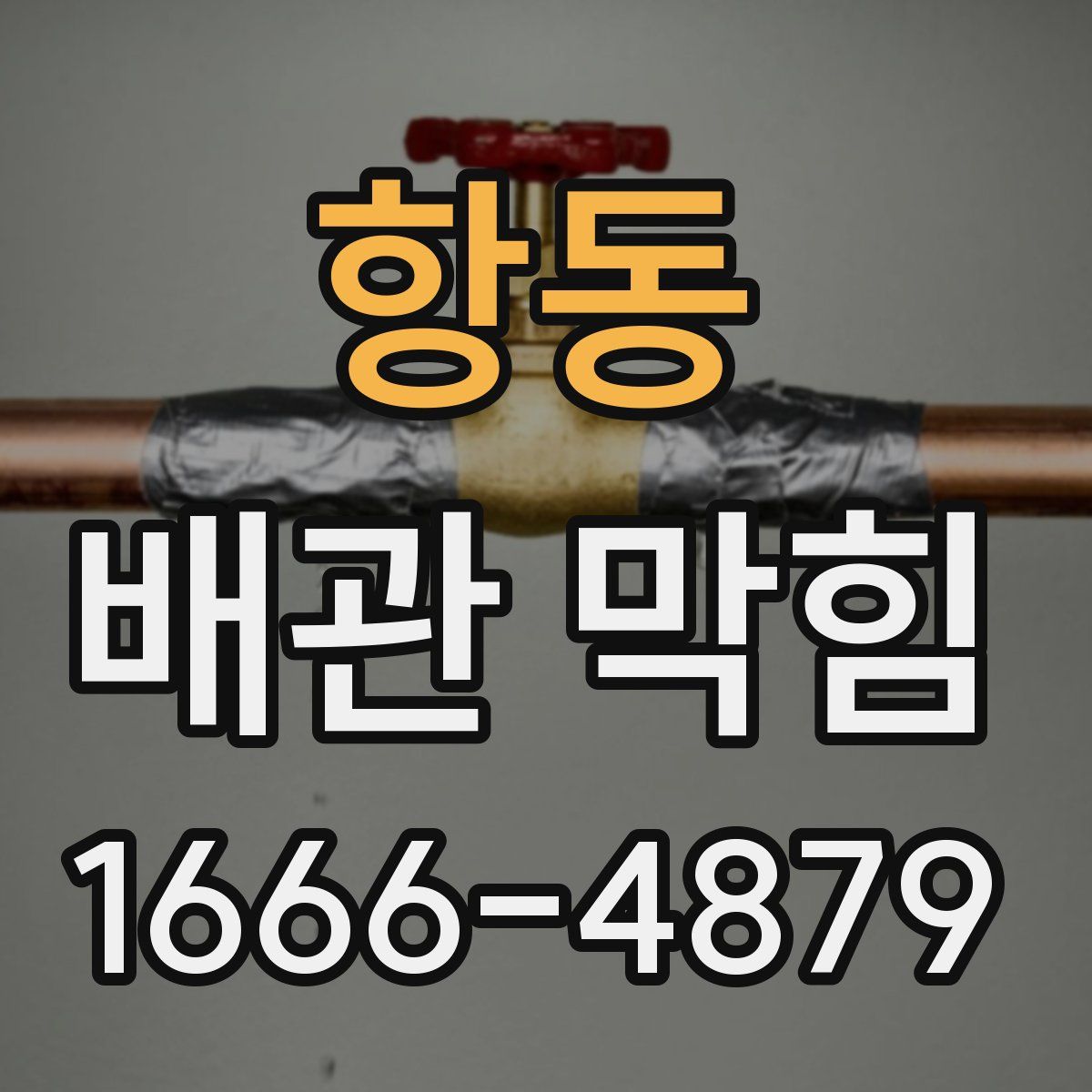 항동 배관 막힘