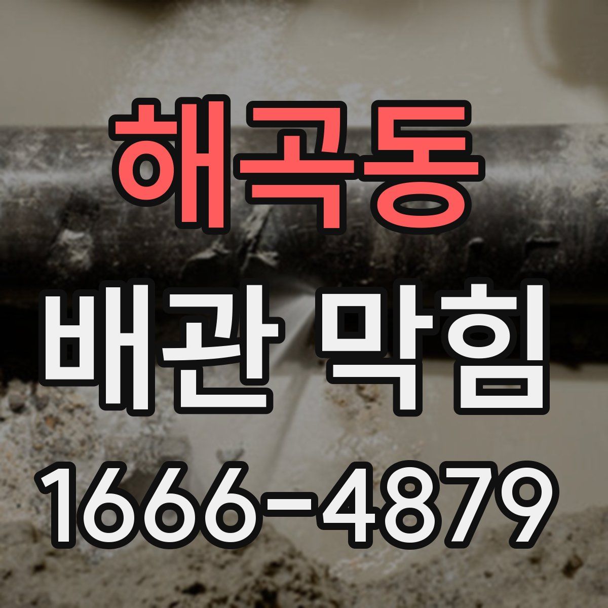 해곡동 배관 막힘