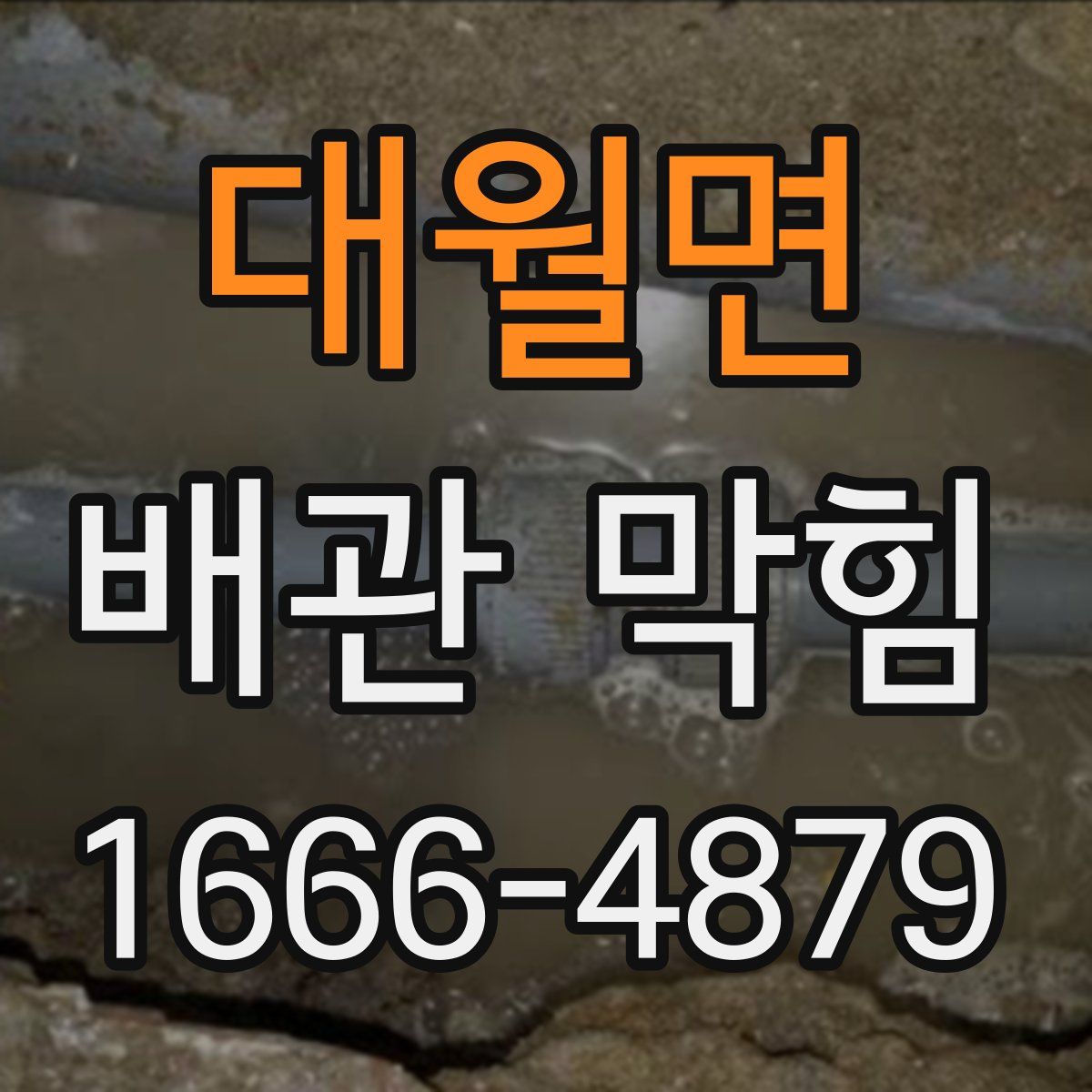 대월면 배관 막힘