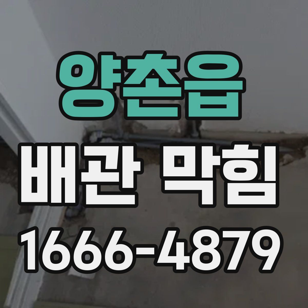 양촌읍 배관 막힘