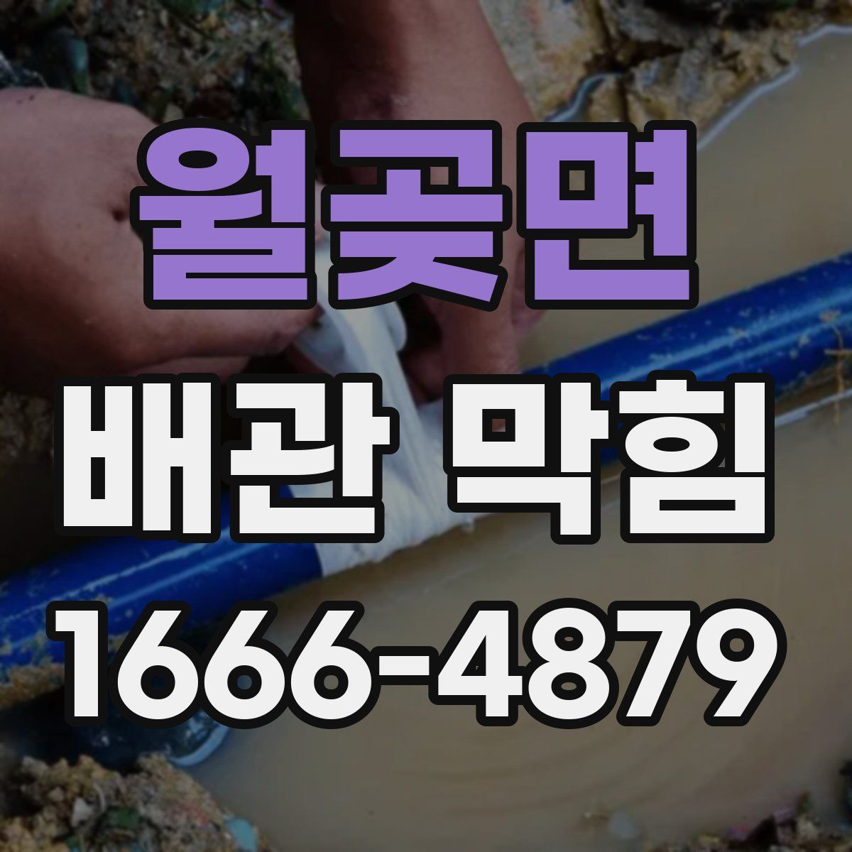 월곶면 배관 막힘