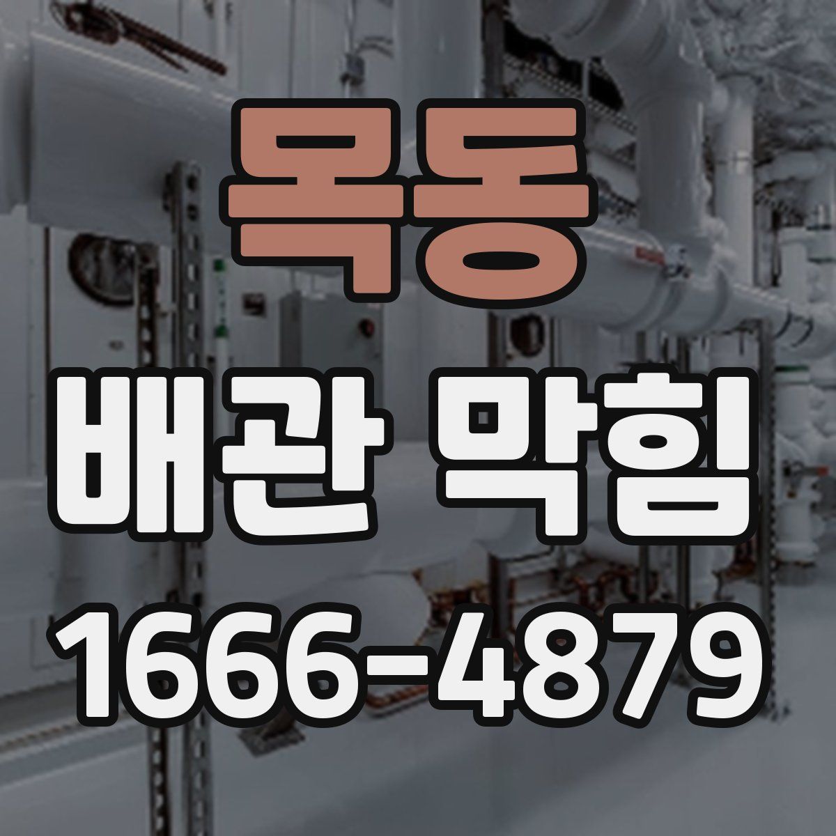 목동 배관 막힘