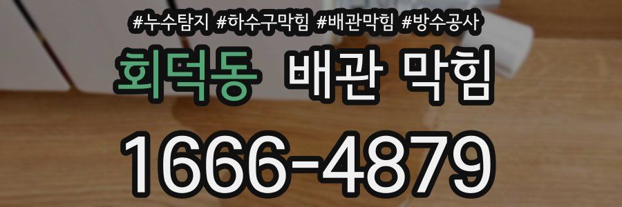 회덕동 배관 막힘
