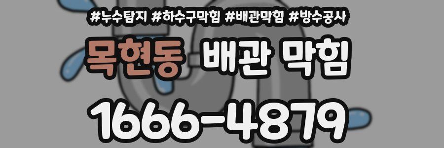 목현동 배관 막힘