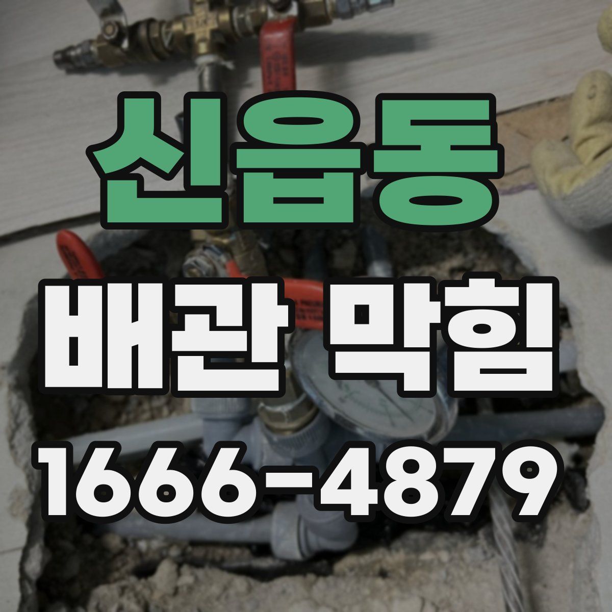 신읍동 배관 막힘
