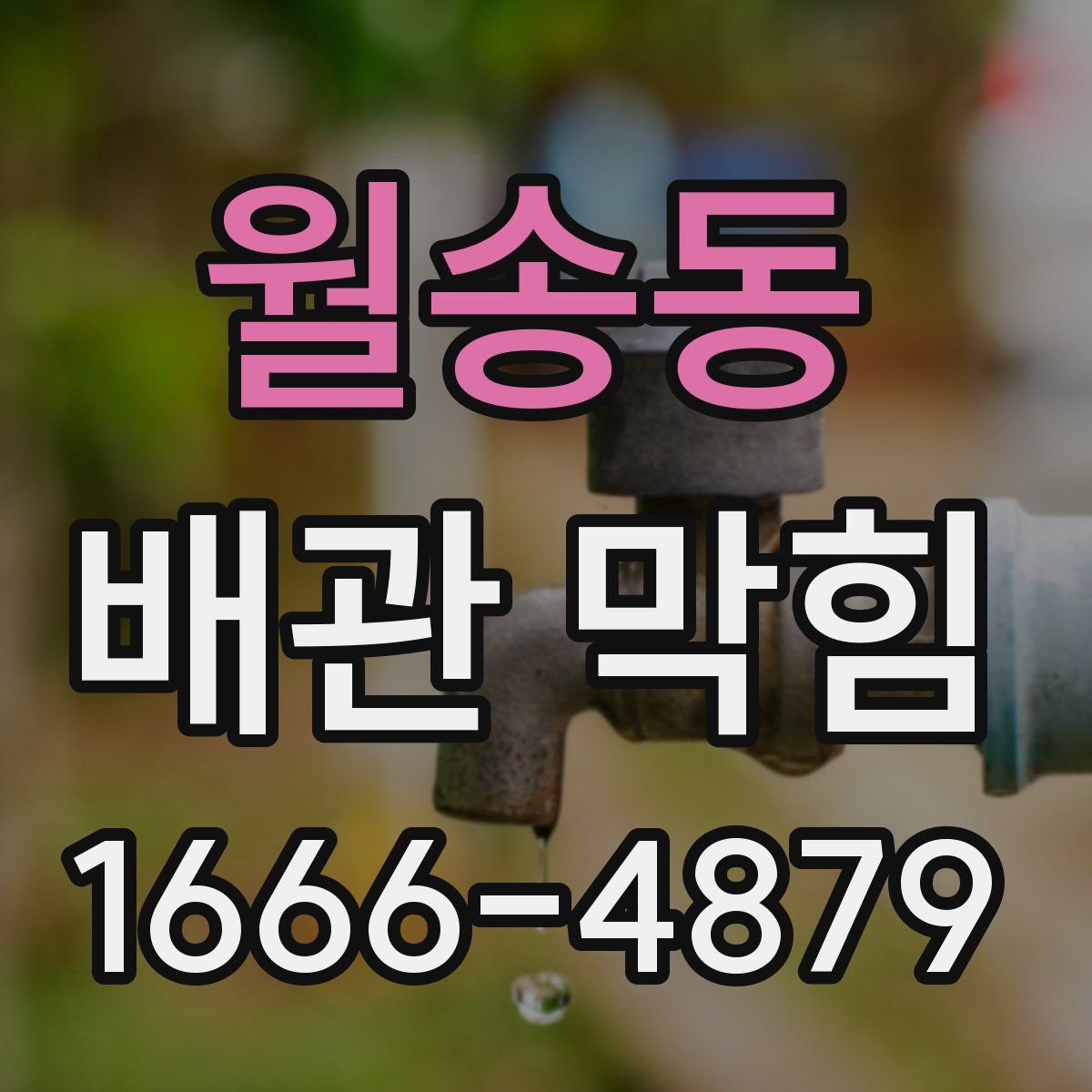 월송동 배관 막힘