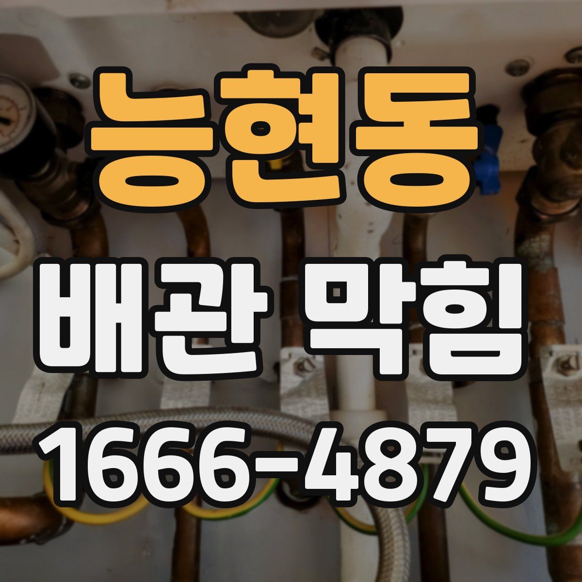 능현동 배관 막힘