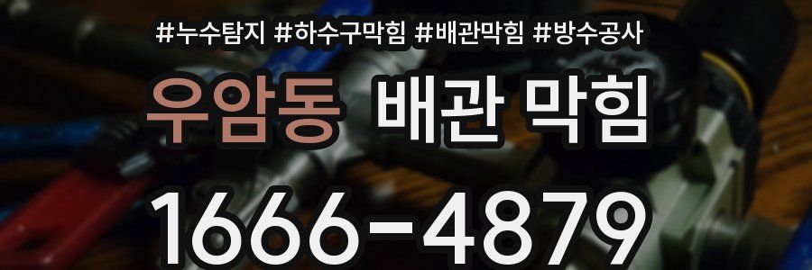 우암동 배관 막힘