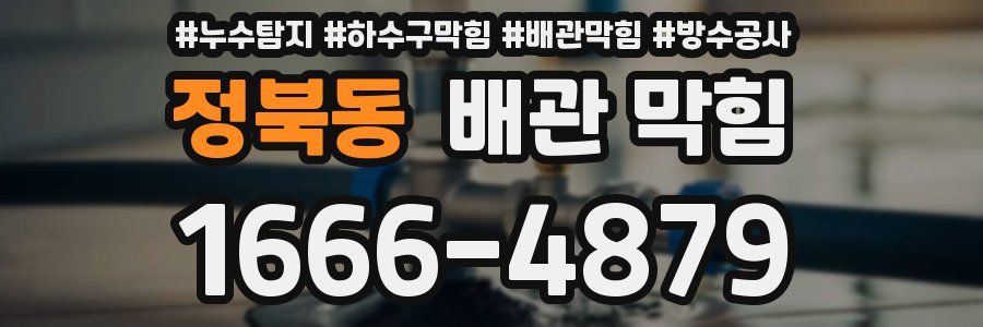 정북동 배관 막힘