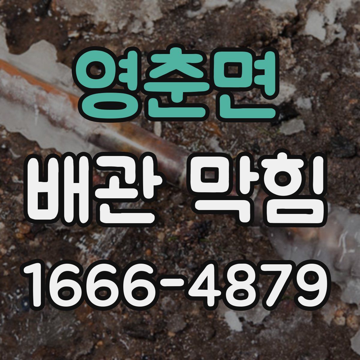 영춘면 배관 막힘