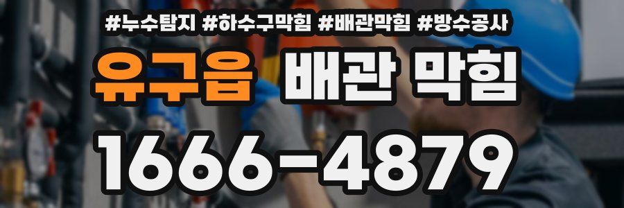 유구읍 배관 막힘