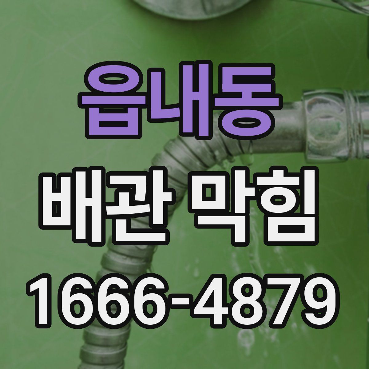 읍내동 배관 막힘